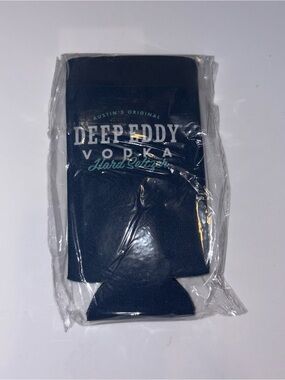 NWT Deep Eddy Vodka Blue Drink Koozie Can Cooler